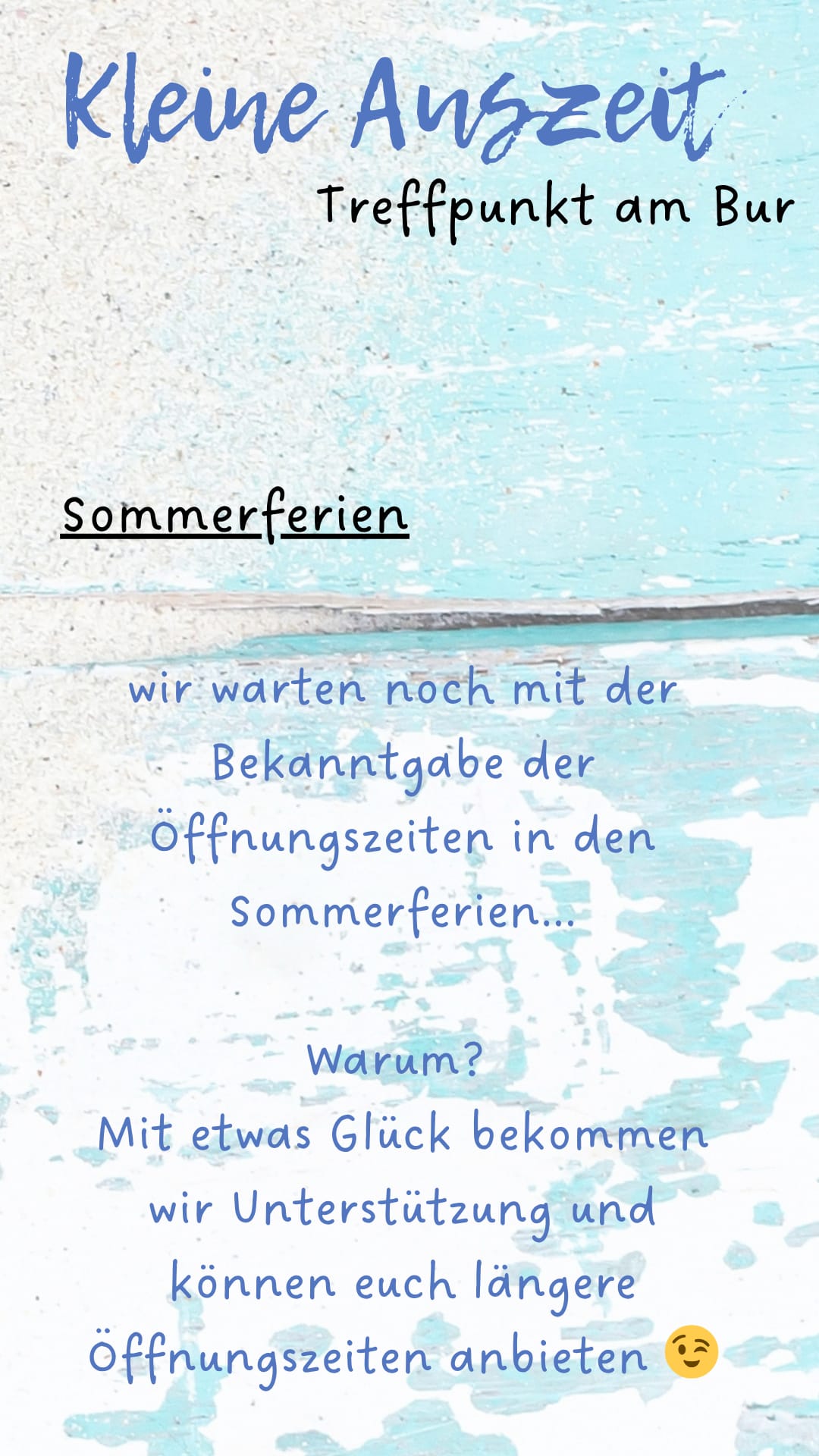 imbiss sommerferien